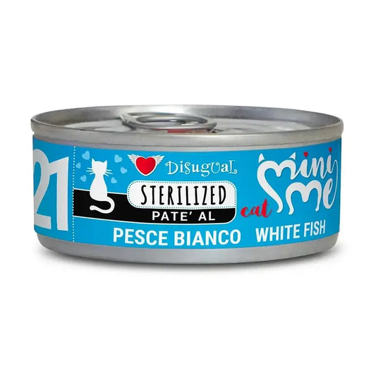 Disugual Mini-Me Cat Στειρωμένος Λευκό Ψάρι 12X85Gr