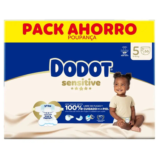 Dodot Sensitive Μέγεθος 5, 66 πάνες