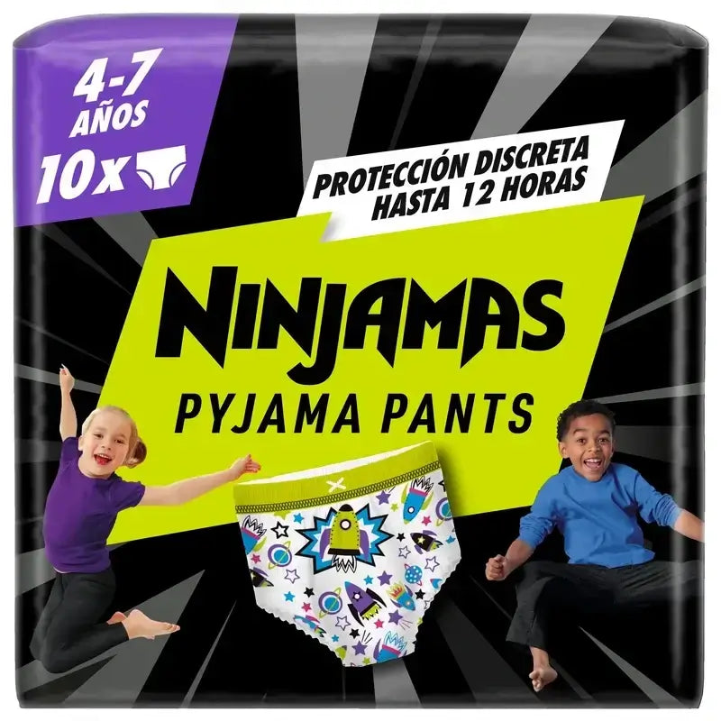 Dodot Ninjamas Μέγεθος 7 «Πύραυλος», 2X10 πάνες