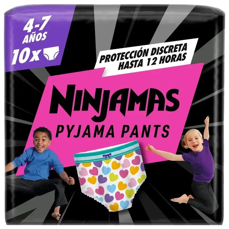 Dodot Ninjamas Μέγεθος 7 Καρδιά, 2X10 Πάνες