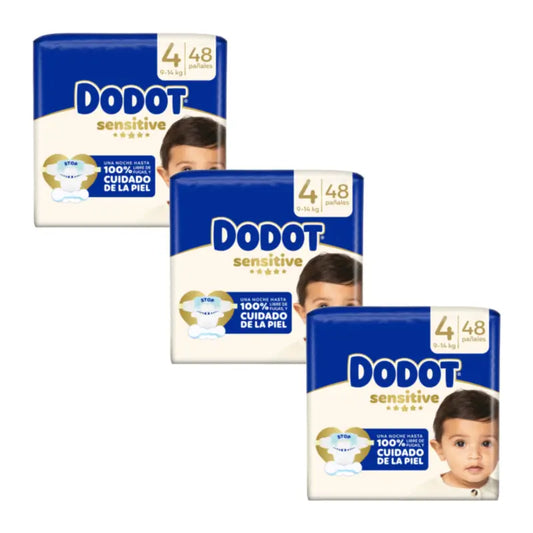 Dodot Sensitive Μέγεθος 4 (6-10 Kg), 144 πάνες