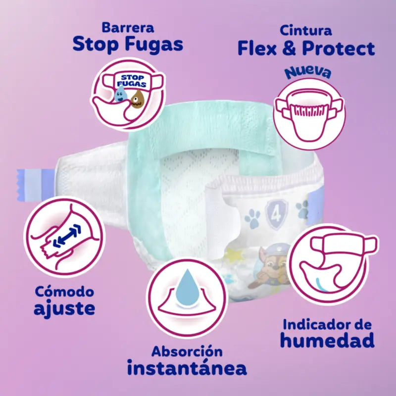 Dodot Activity Μέγεθος 4+, 10kg-15kg, 144 πάνες