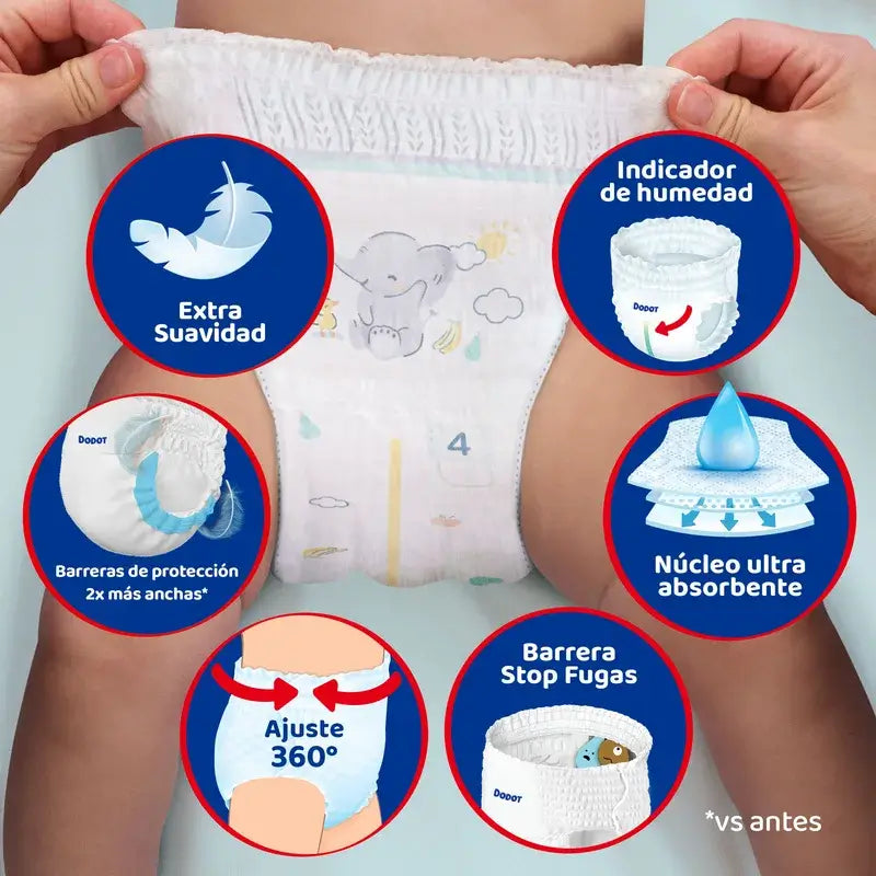 Dodot Activity Pants Πάνες-Σλιπ Μέγεθος 7, 15kg+, 29 πάνες