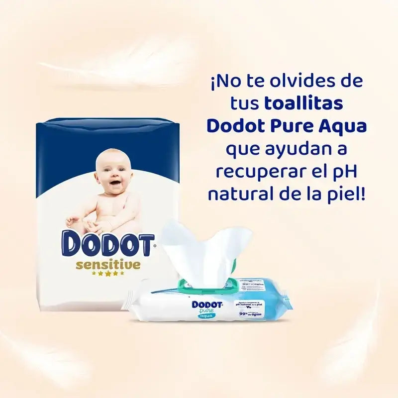 Dodot Πάνες Sensitive, Jumbo Pack, Μέγεθος 2, 3X88 τεμάχια