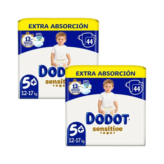 Dodot Sensitive Size 5, 88 Nappies