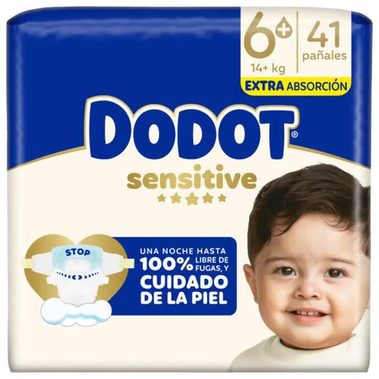 Dodot Sensitive Μέγεθος 6, 41 πάνες
