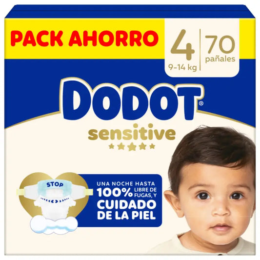 Dodot Sensitive Box Μέγεθος 4, 70 πάνες