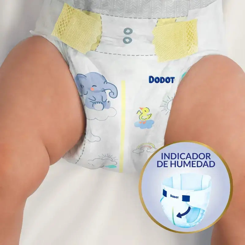 Dodot Sensitive Μέγεθος 6, 82 πάνες + Dodot Pure Aqua 288 μωρομάντηλα