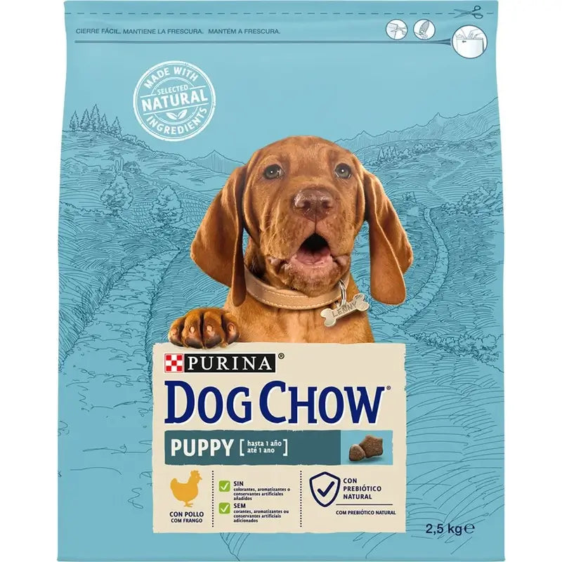 Dog Chow Puppy Chicken Puppy Food, 2.5 kg