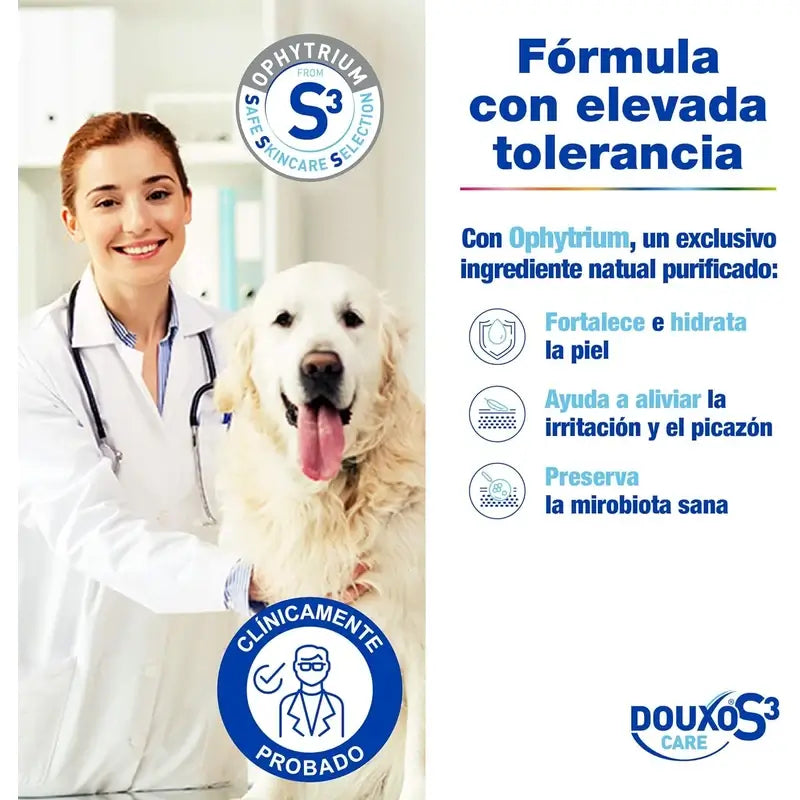 Douxo S3 Care Λοσιόν για τα αυτιά σκύλων και γατών – Για συχνή χρήση, 120 ml