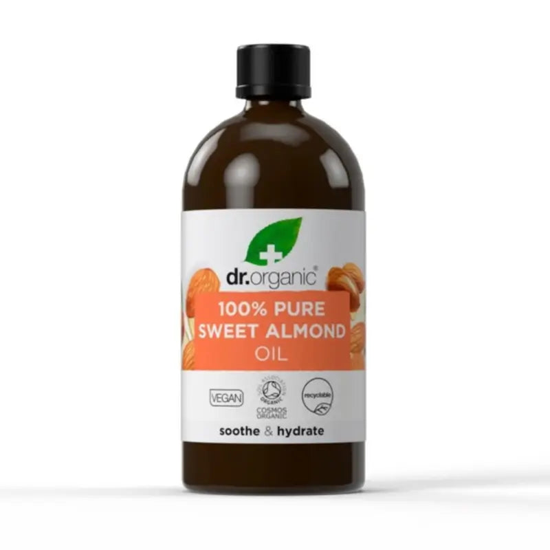 Dr.Organic 100% αγνό λάδι γλυκού αμυγδάλου, 100 ml