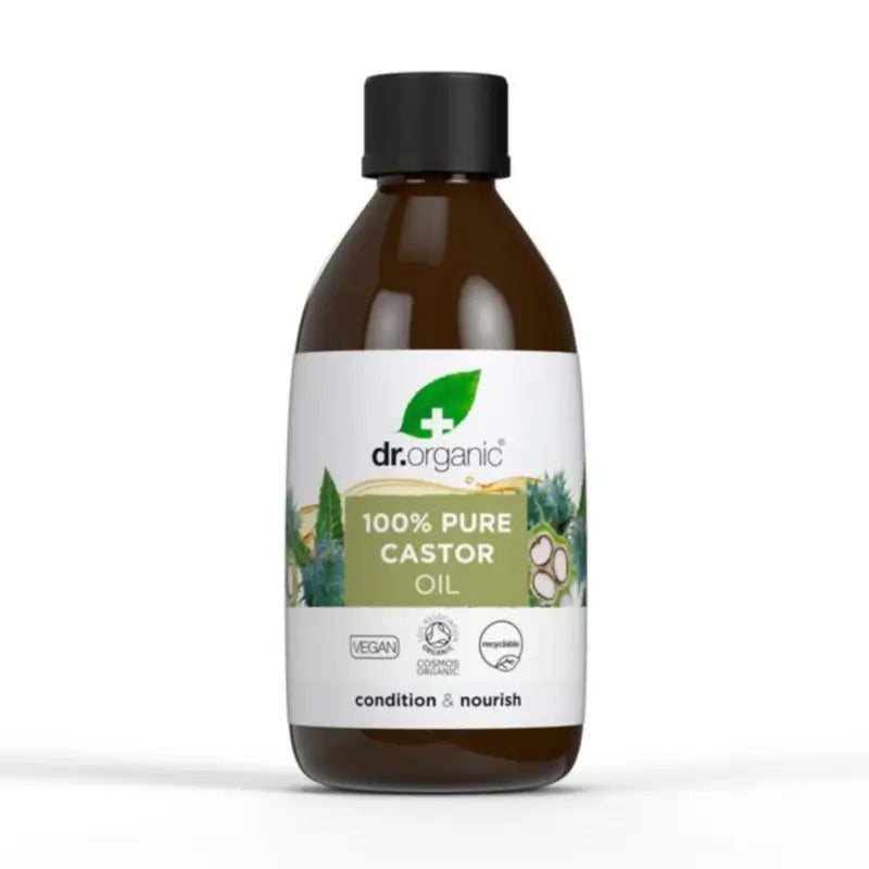 Dr.Organic 100% καθαρό καστορέλαιο, 250 ml