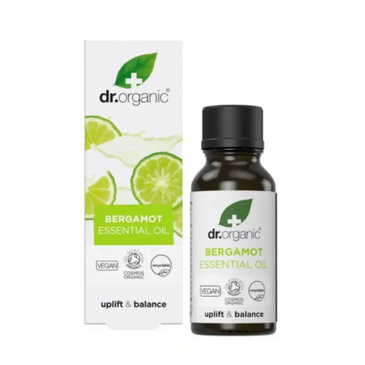 Dr.Organic Βιολογικό και 100% καθαρό αιθέριο έλαιο περγαμόντου, 10 ml