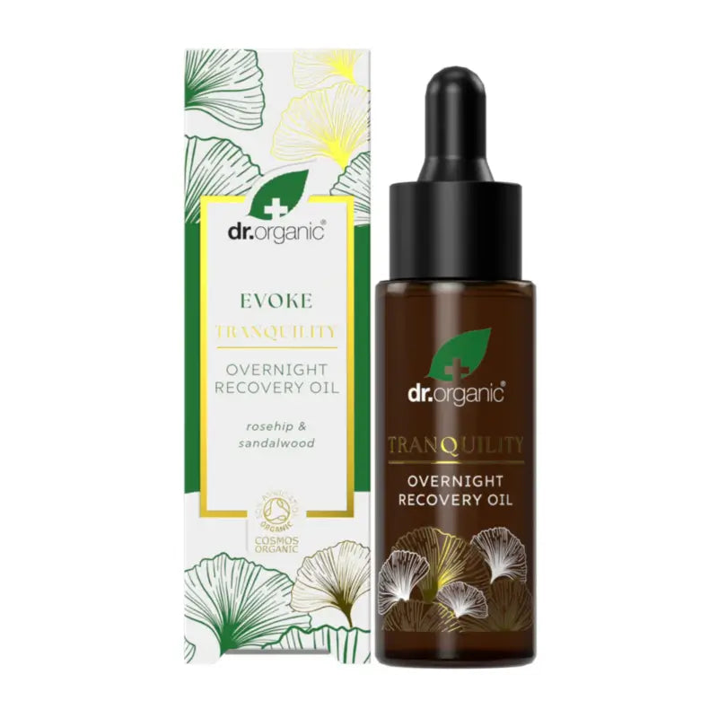 Dr.Organic Ελαίο Νυκτερινής Αναζωογόνησης Evoke Tranquility, 30 ml