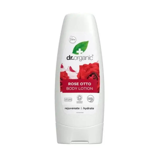Dr. Organic Λοσιόν Σώματος με Τριαντάφυλλο της Δαμασκού 200 ml. 