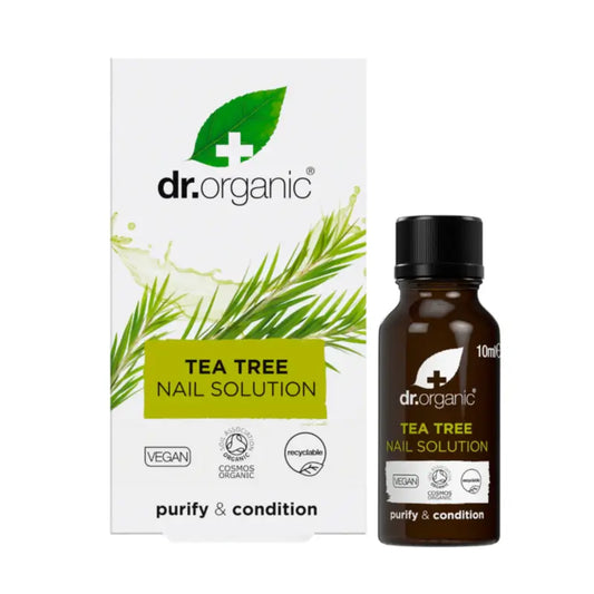Dr.Organic Διάλυμα για τα νύχια με τσάι δέντρου, 10 ml
