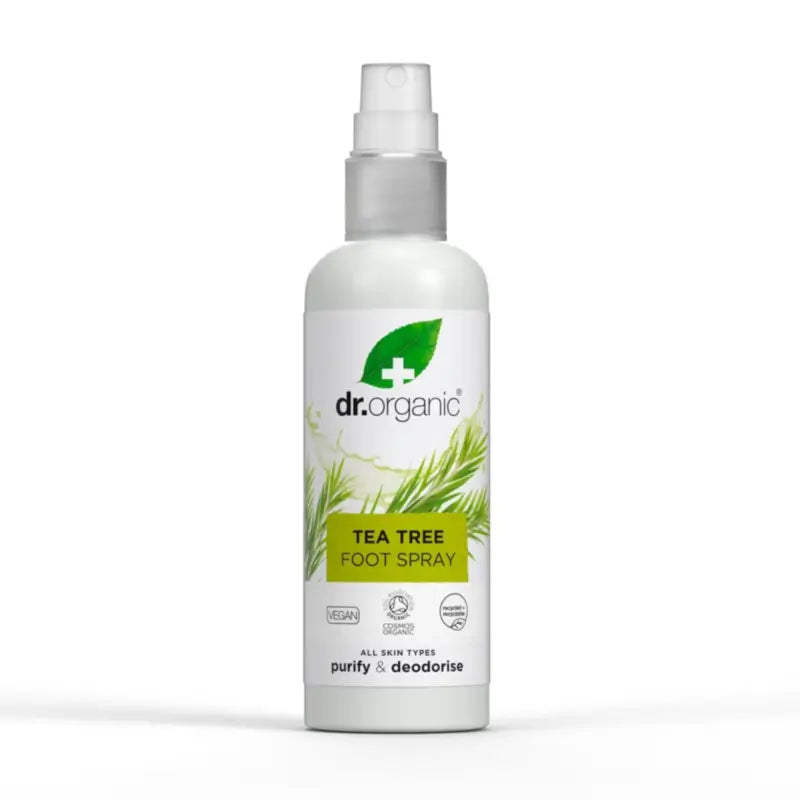 Dr.Organic Αποσμητικό σπρέι για τα πόδια με τεϊόδεντρο, 100 ml