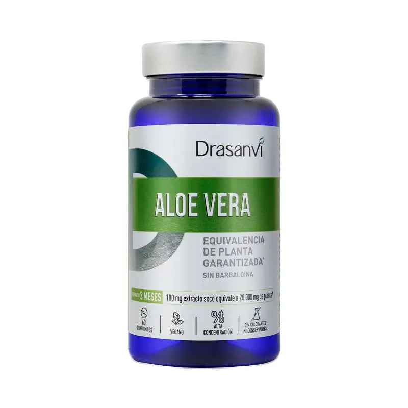 Drasanvi Αλόη Βέρα 60 δισκία, συσκευασία Nutrabasicos της Drasanvi