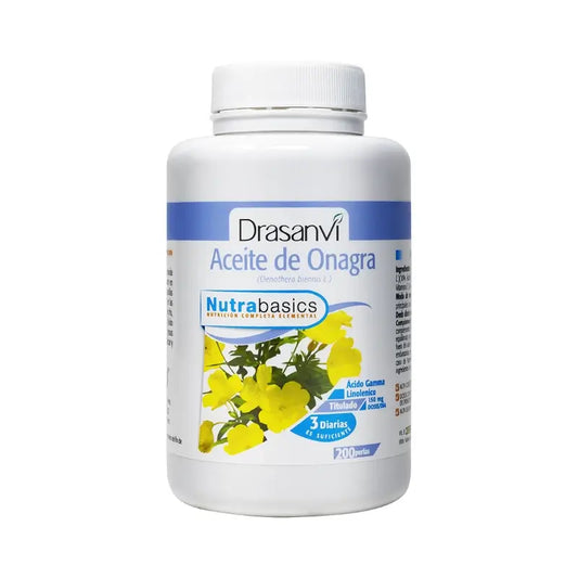 Drasanvi Έλαιο βαλανκιάς 500 mg Nutrabasicos, 200 κάψουλες