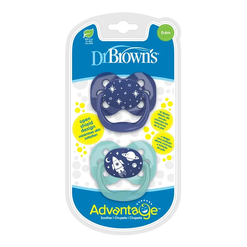 Dr. Brown's Πιπίλα Advantage Reversible T1 Ποικιλία