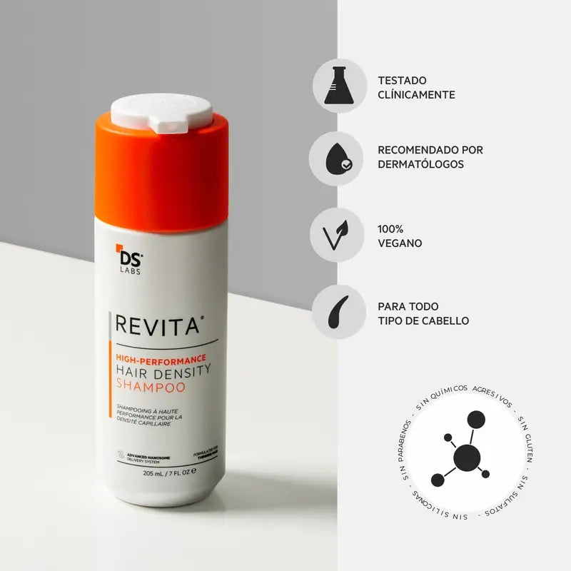 Ds Laboratories Revita Σαμπουάν κατά της τριχόπτωσης και για τόνωση της τρίχας, 205 ml