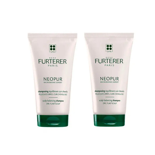 Rene Furterer Pack Neopur dry dandruff shampoo, 2x150 ml