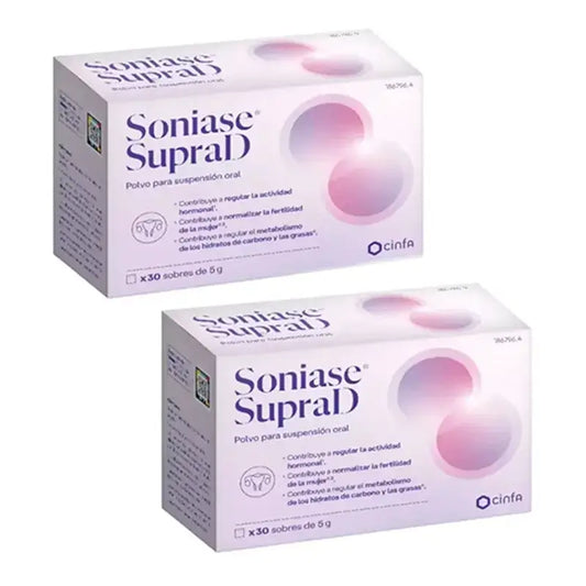 Soniase Supra D, 2 x 30 φακελάκια των 5 γρ.