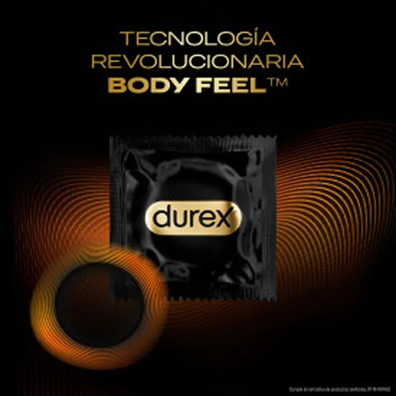 Durex Conexión Total XL Προφυλακτικά Ultra Fino Plus χωρίς λατέξ, με τεχνολογία Body Feel, 10 προφυλακτικά