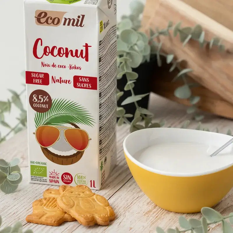 Ecomil Coconut Nature Bio, 1 L