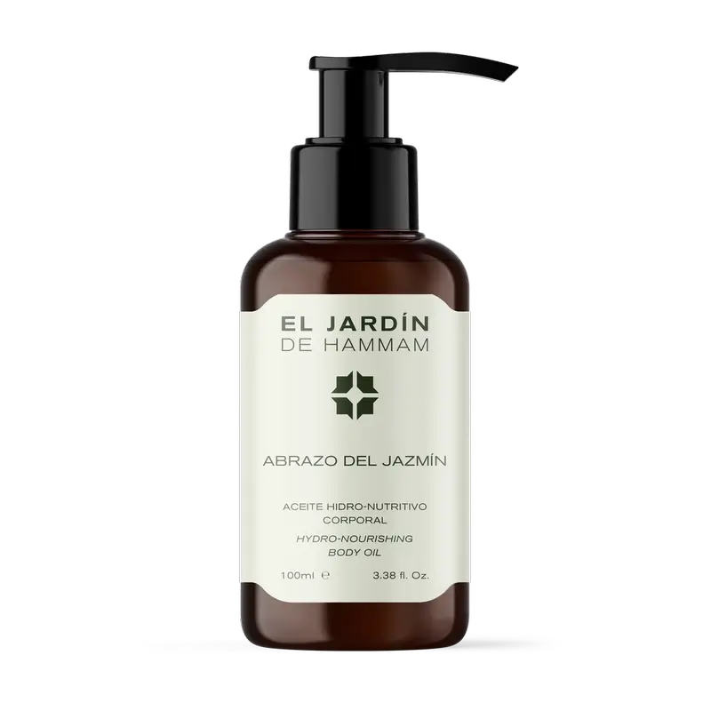 El Jardín De Hammam Υδρο-θρεπτικό λάδι σώματος «Η αγκαλιά του γιασεμιού», 100 ml