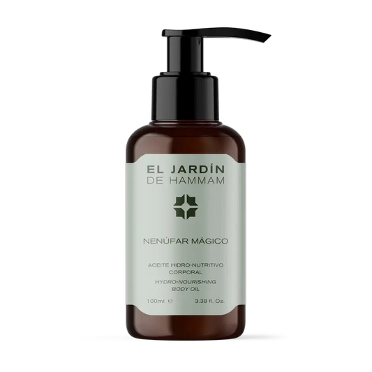 El Jardín De Hammam Υδρο-θρεπτικό λάδι σώματος «Μαγικό Νούφαρο», 100 ml