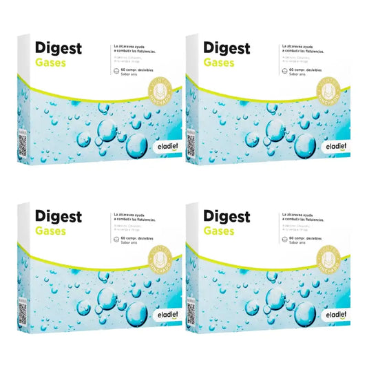 Eladiet Digest Gases (Aero), 4 x 60 δισκία