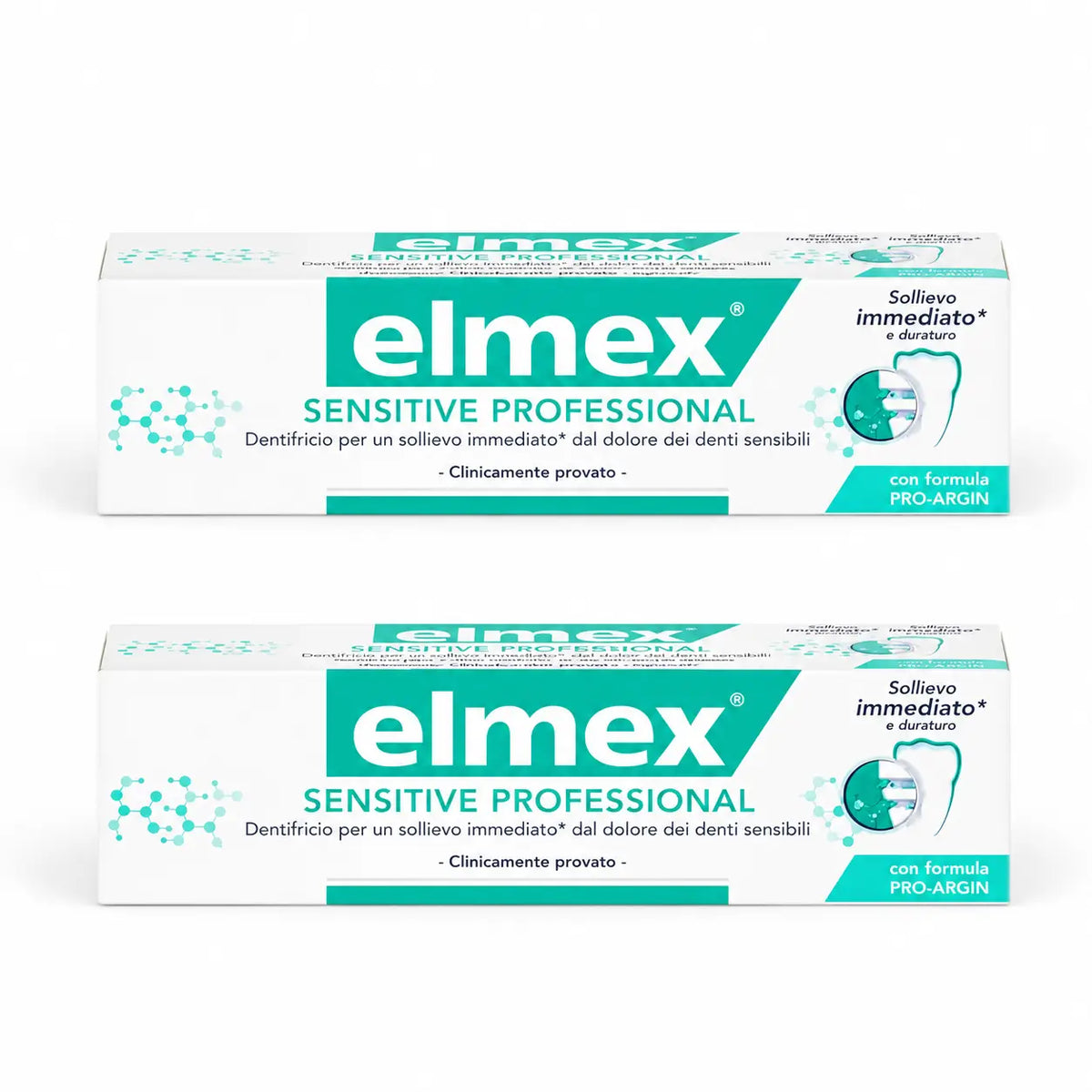 Οδοντόκρεμες Elmex για ευαίσθητα δόντια, 2×75 ml