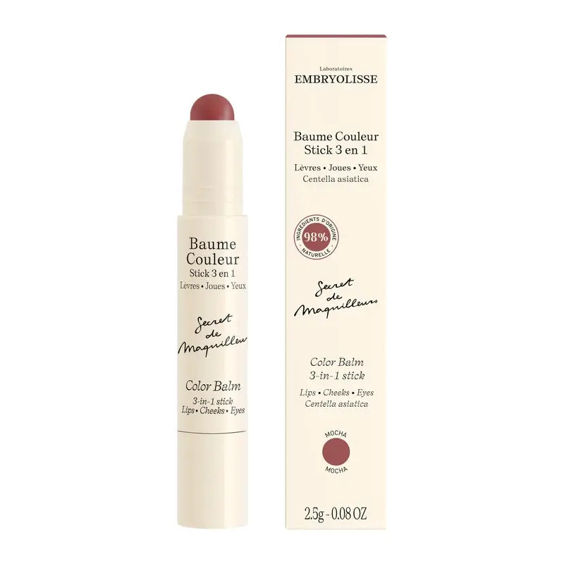 Embryolisse Baume Couleur Stick 3-σε-1 Mocha, 2,5 γρ.