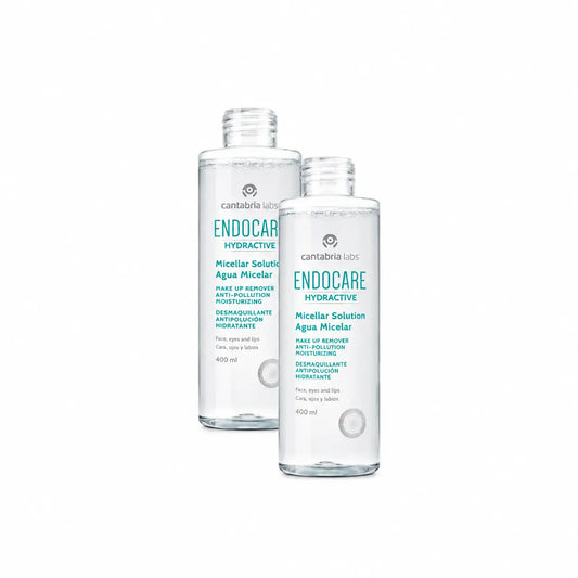 Endocare Hydractive Μικκυλιακό Νερό, 400 ml, Συσκευασία 2 τεμαχίων
