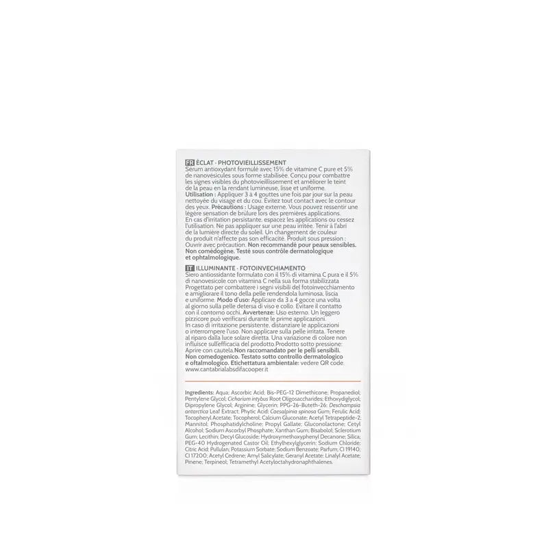 Endocare Αντιοξειδωτικό Ορός με Βιταμίνη C Radiance C 20%, 30 ml
