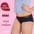 Enna Braga Menstrual Floral Classic Dia - Πλούσια ροή, Μέγεθος L, Μαύρο, Συσκευασία 2 τεμαχίων