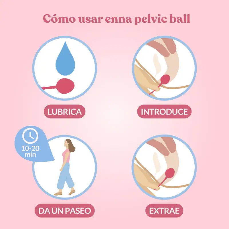 Enna Pelvic Ball Lite – Συσκευή γυμναστικής για τον πυελικό πυθμένα και την ακράτεια ούρων