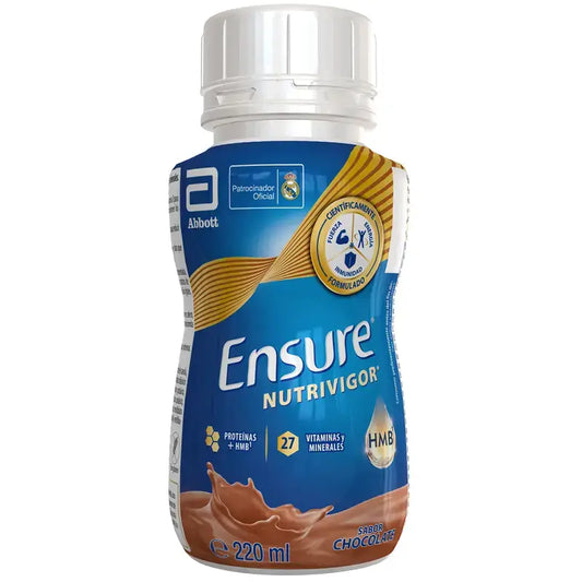 Ensure Nutrivigor Ρόφημα σοκολάτας για ενήλικες, 4 φιάλες των 220 ml