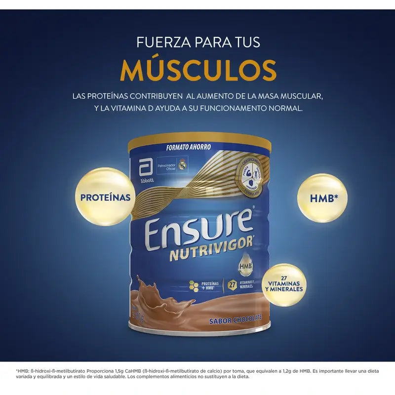 Ensure Nutrivigor Σοκολάτα 2X850G, 1700 γραμμάρια