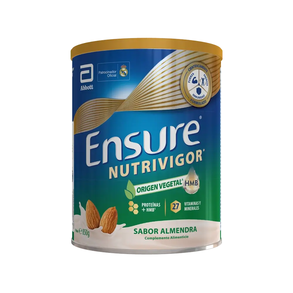 Ensure Nutrivigor Vegetable Origin Almond Flavour Adults, 850 g