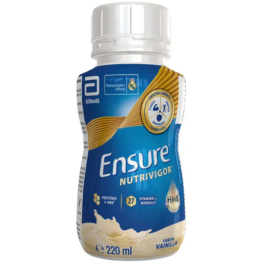 Ensure Nutrivigor Ροφήμα βανίλιας για ενήλικες, 4 φιάλες των 220 ml