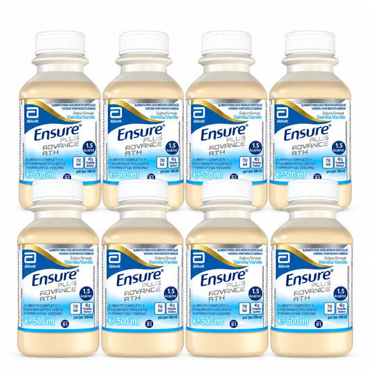 Ensure Plus Advance R.T.H 8 R.T.H Βανίλια, 8 × 500 ml
