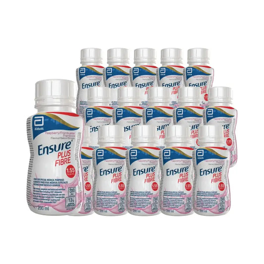 Ensure Plus Fibre με γεύση βατόμουρου, 30 × 200 ml 