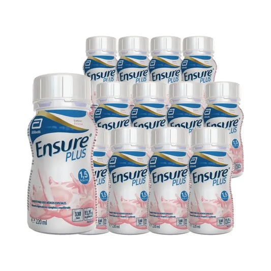 Ensure Plus Φράουλα, 24 × 220 ml 