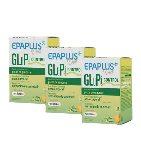 Epaplus Diet Glupi Control 14 φακελάκια, συσκευασία των 3