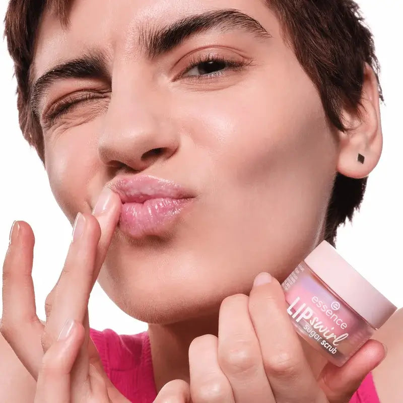 Essence Απολεπιστικό για τα χείλη Lip Swirl 01, 8 γρ.