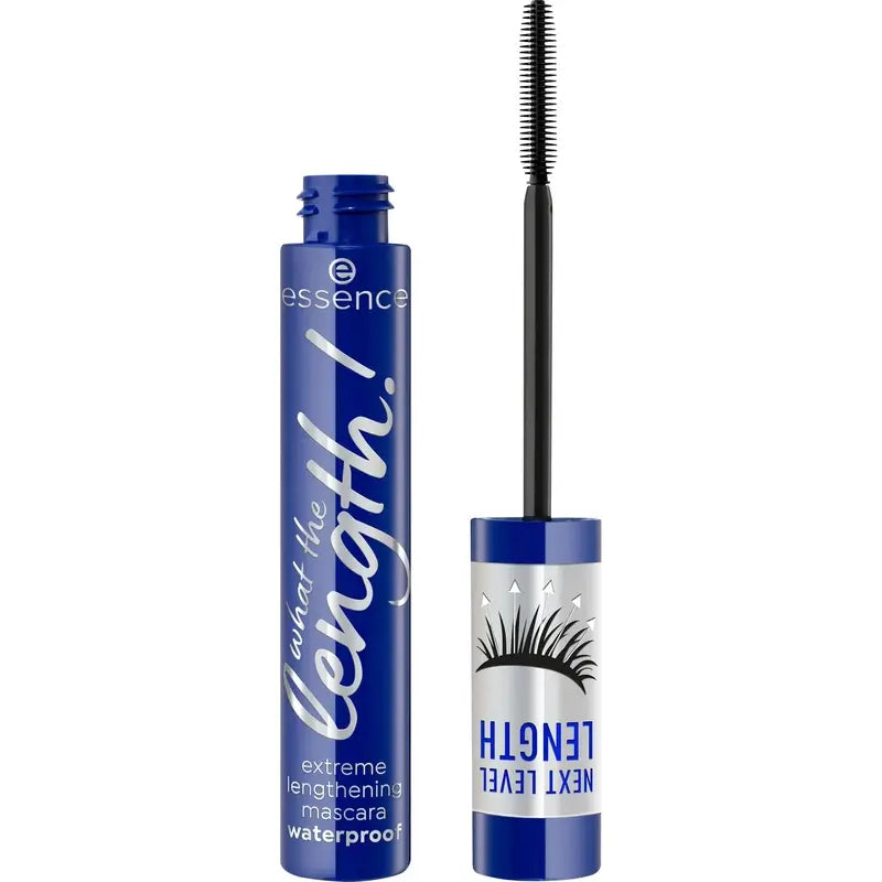 Essence Μάσκαρα βλεφαρίδων Waterproof What The Length! Extreme Lengthening 02, 10 ml