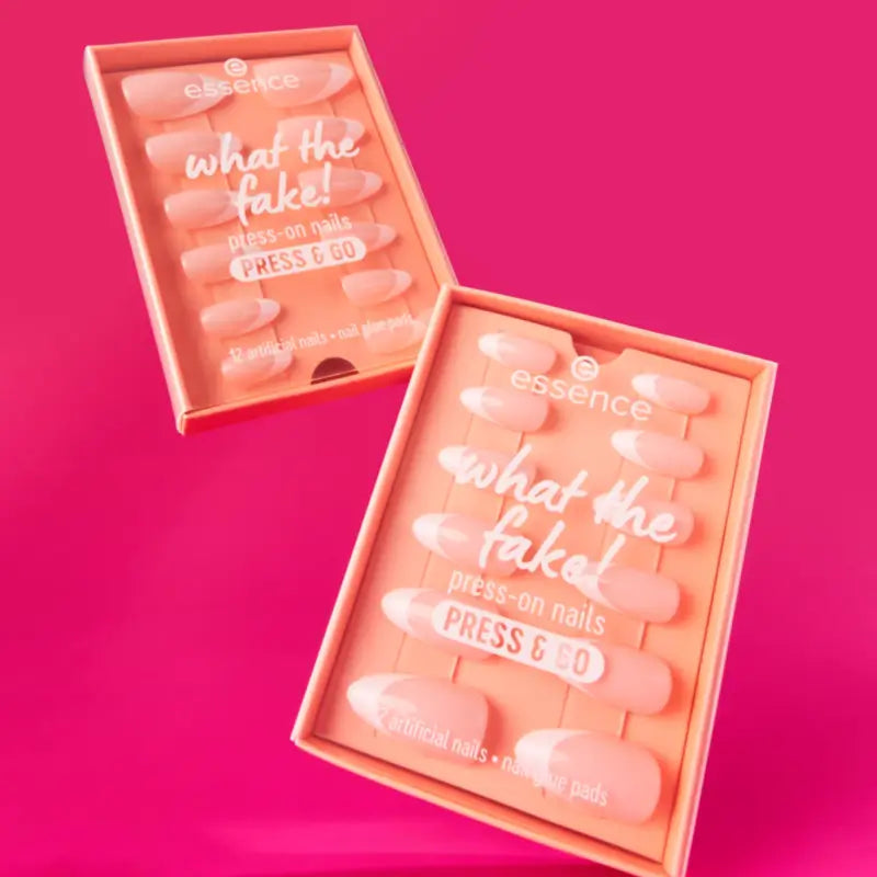 Essence Τεχνητά νύχια What The Fake! Press & Go 01, 12 τεμάχια