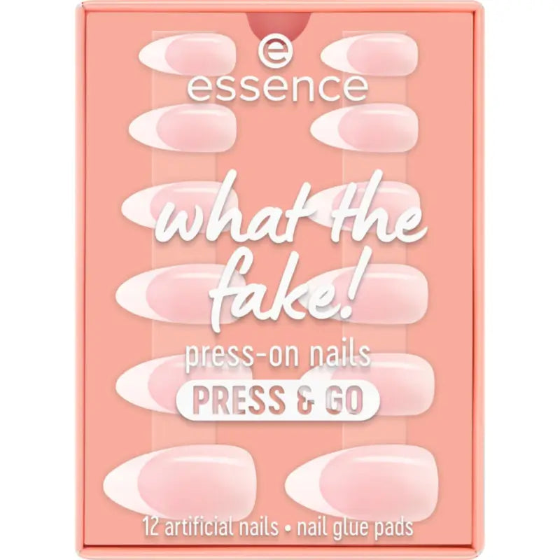 Essence Τεχνητά νύχια What The Fake! Press & Go 01, 12 τεμάχια